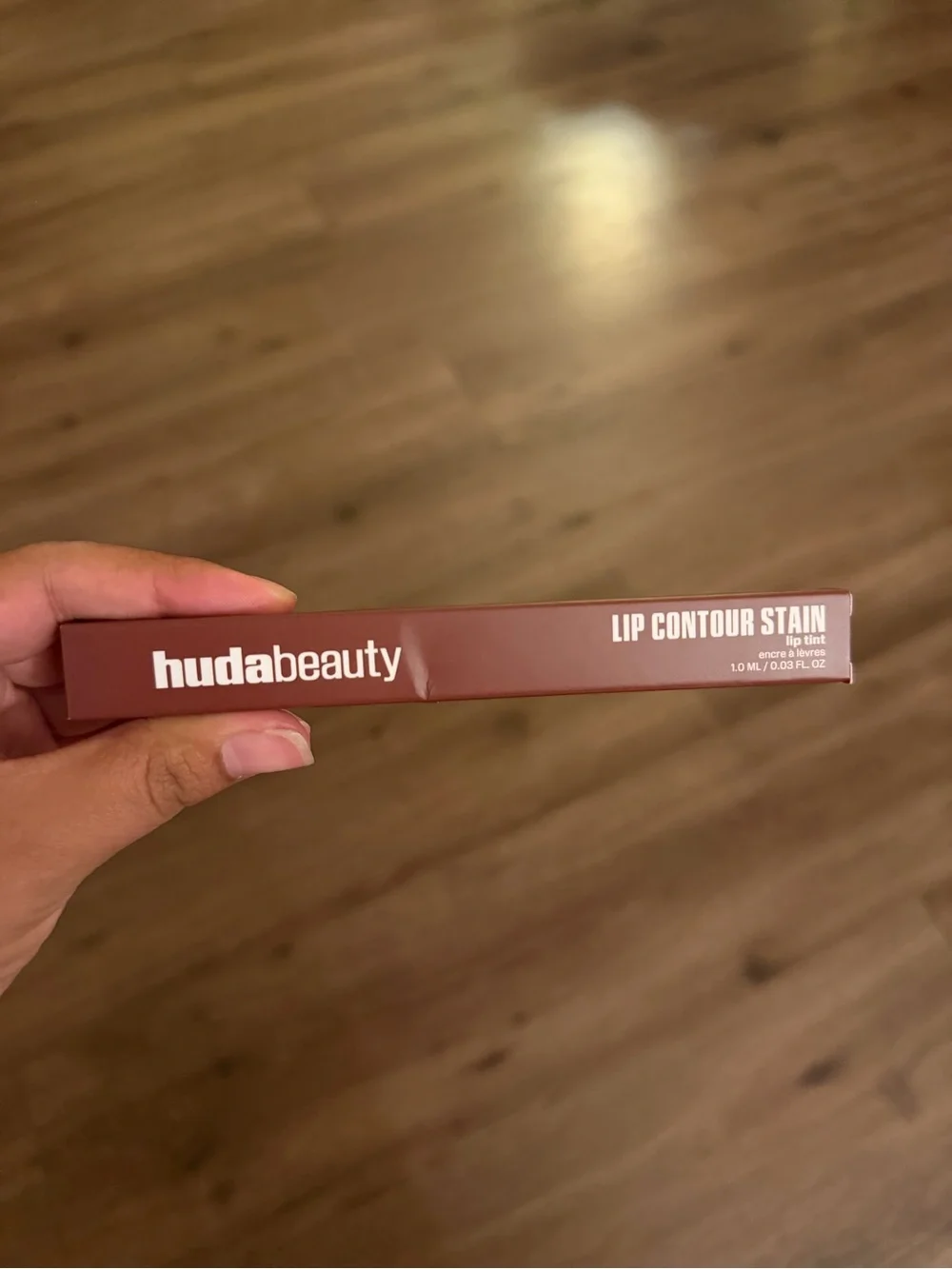 HUDA BEAUTY Lip Contour Stain — Warm Brown